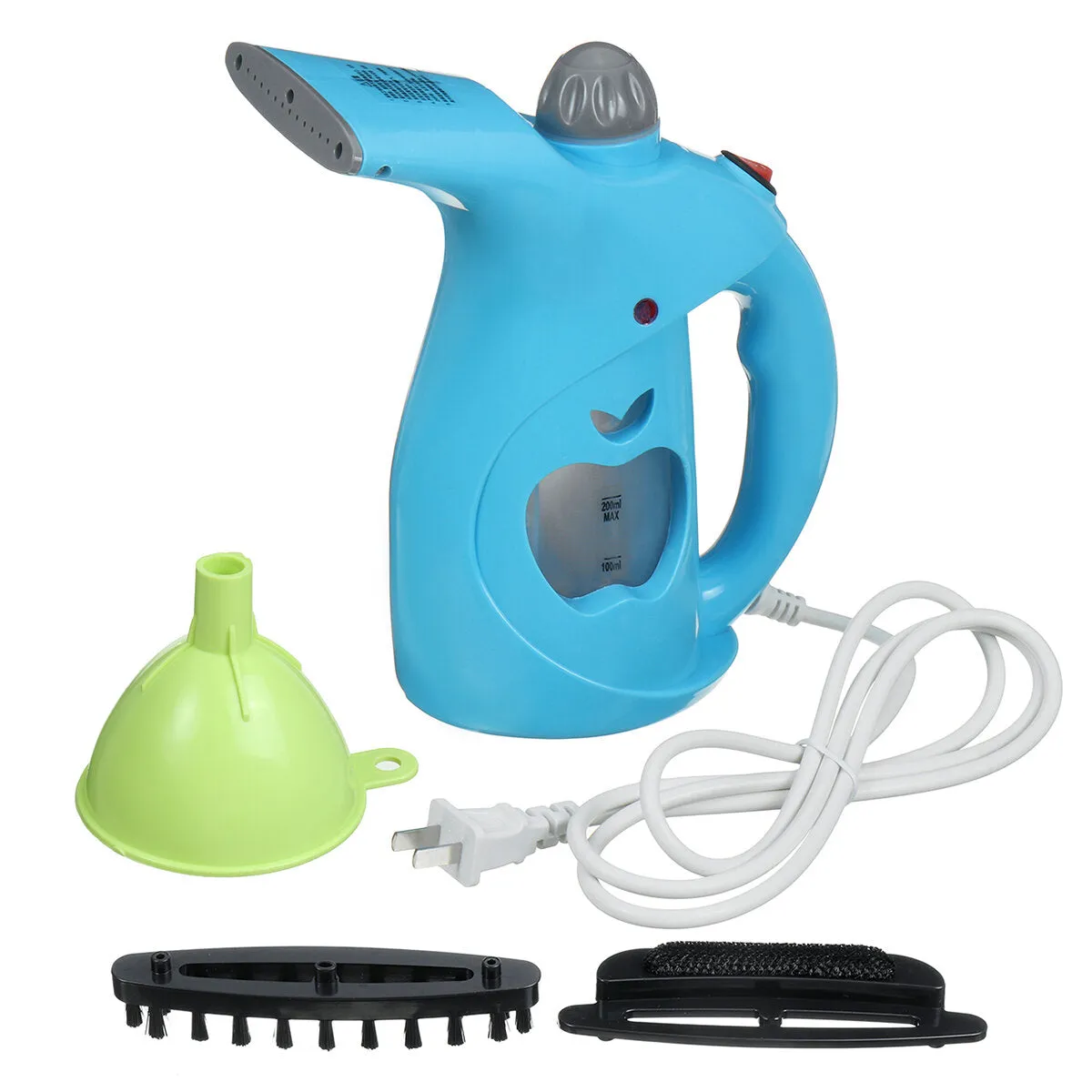 220V 3 in 1 Portable Electric Steam Iron Handheld Clothes Steamer Brush 200ML