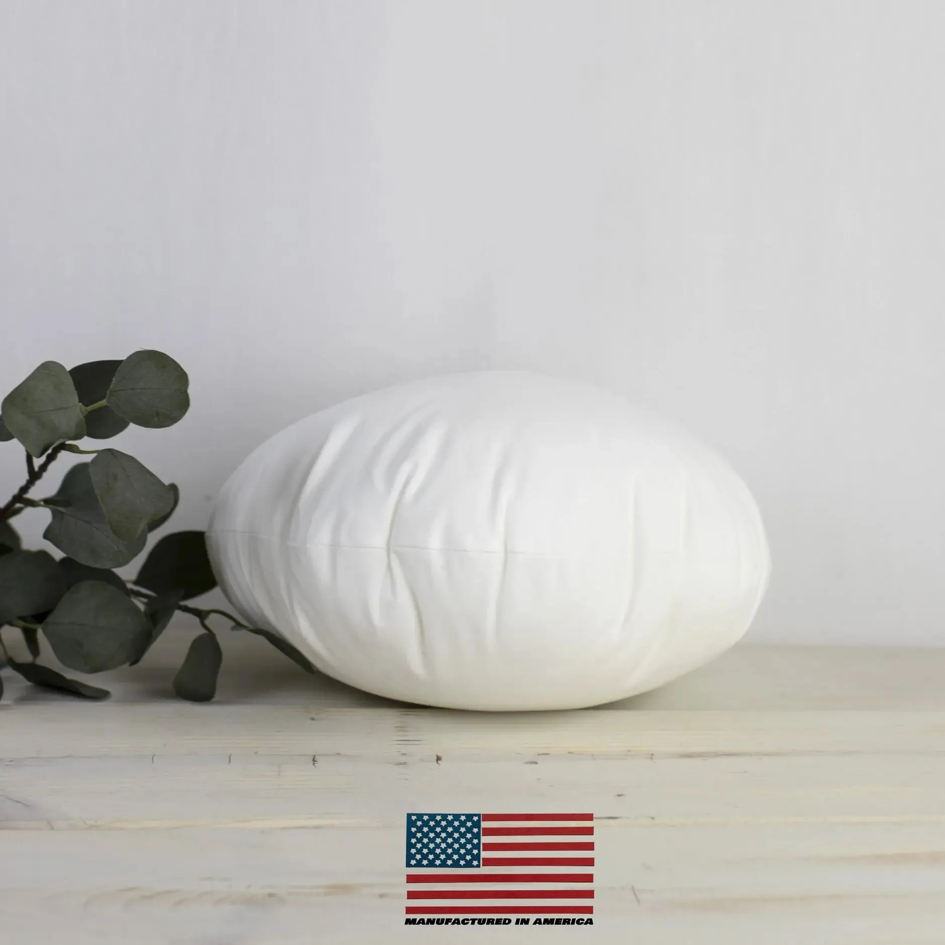 38" | Round Pillows Insert | Indoor Outdoor Hypoallergenic Polyester Pillow Insert | Quality Insert | Round Pillow Form | Round Pillow