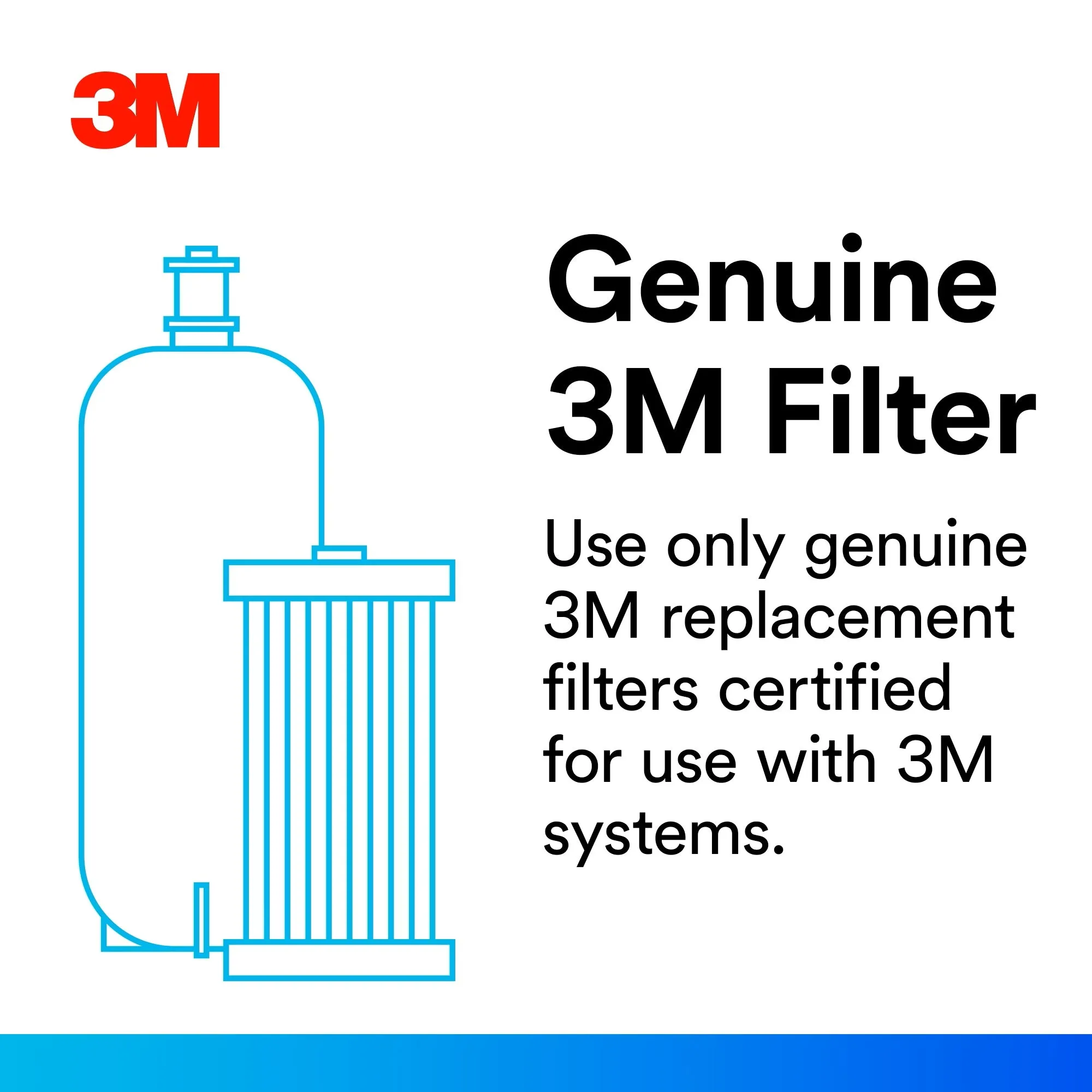 3M™ Food Service P145BN-CL Scale Reduction Filter