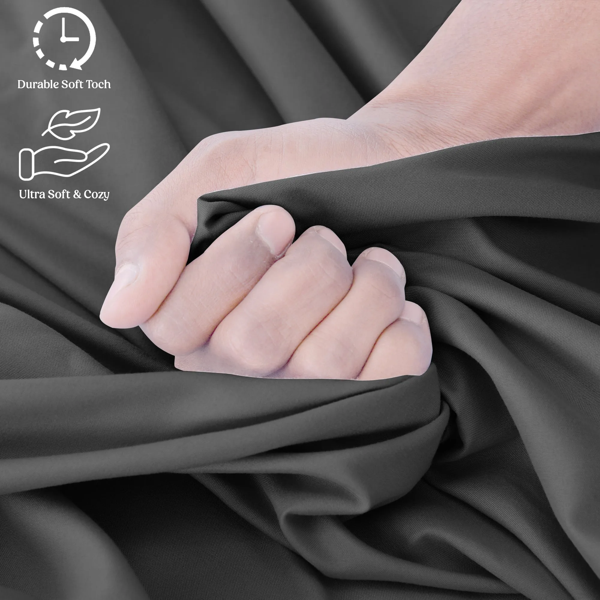 6-Piece 1800 Series Deep Pocket Bed Sheets Set