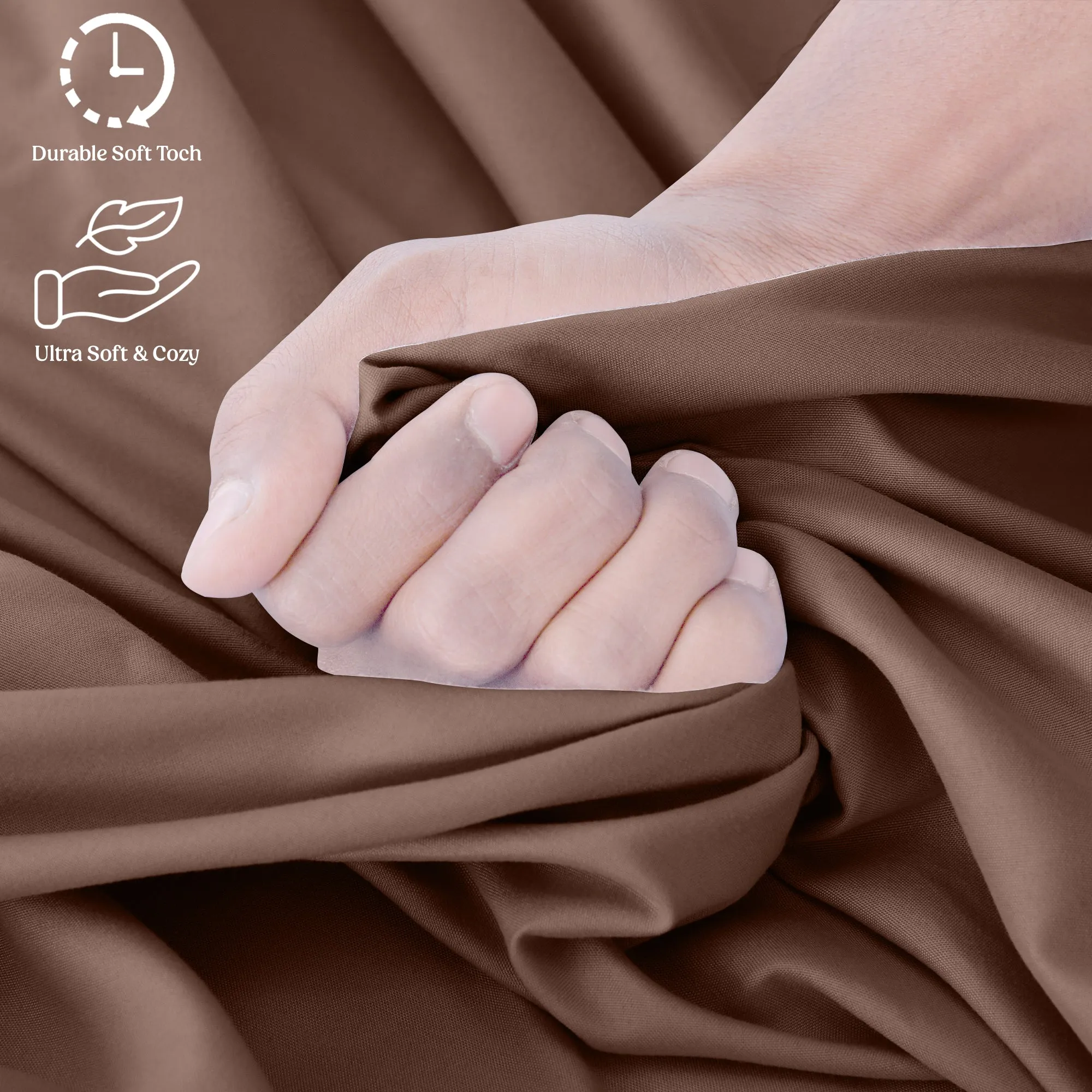 6-Piece 1800 Series Deep Pocket Bed Sheets Set