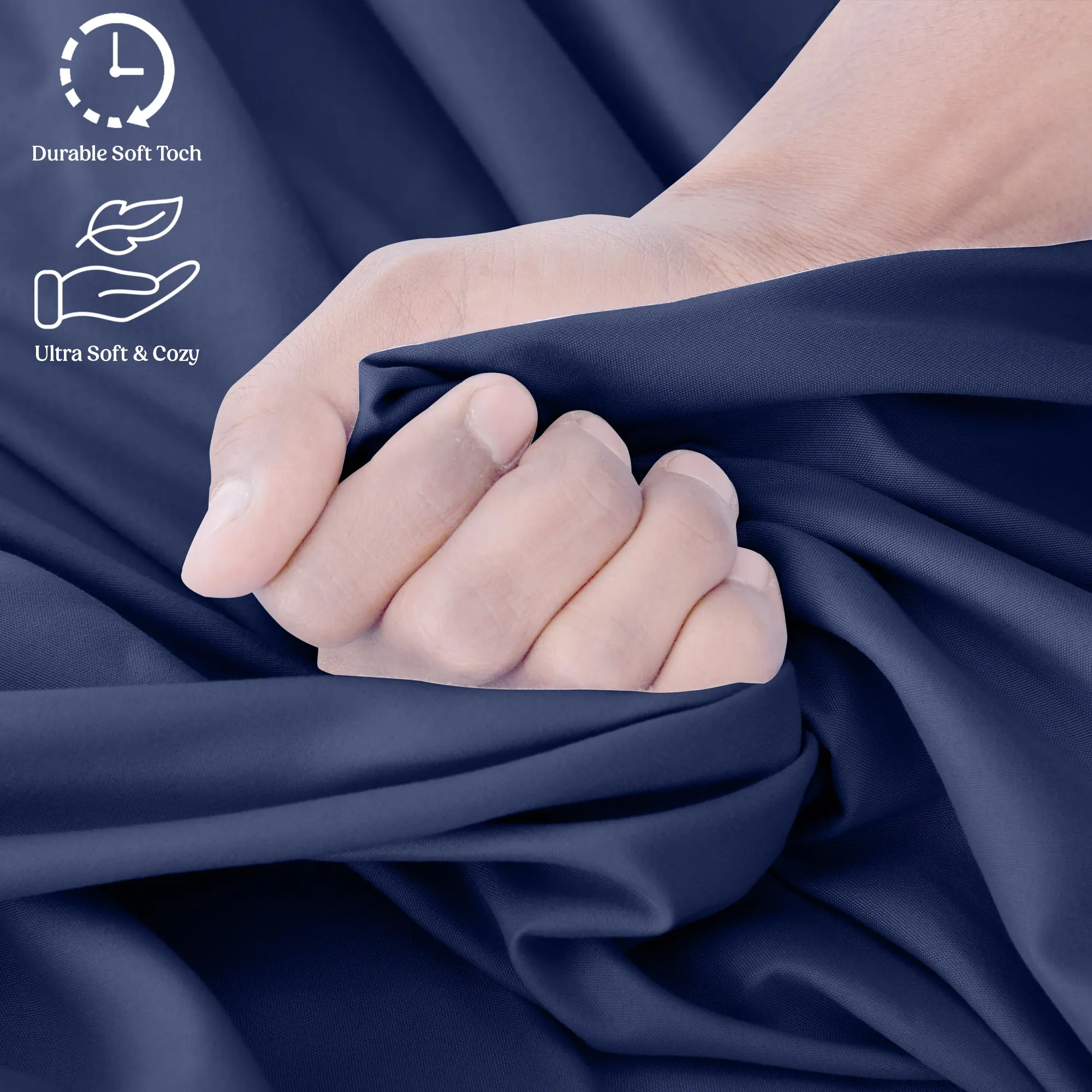 6-Piece 1800 Series Deep Pocket Bed Sheets Set