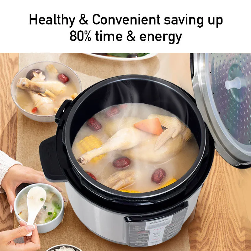 6L Electric Pressure Cooker 6.0L (PPC611)