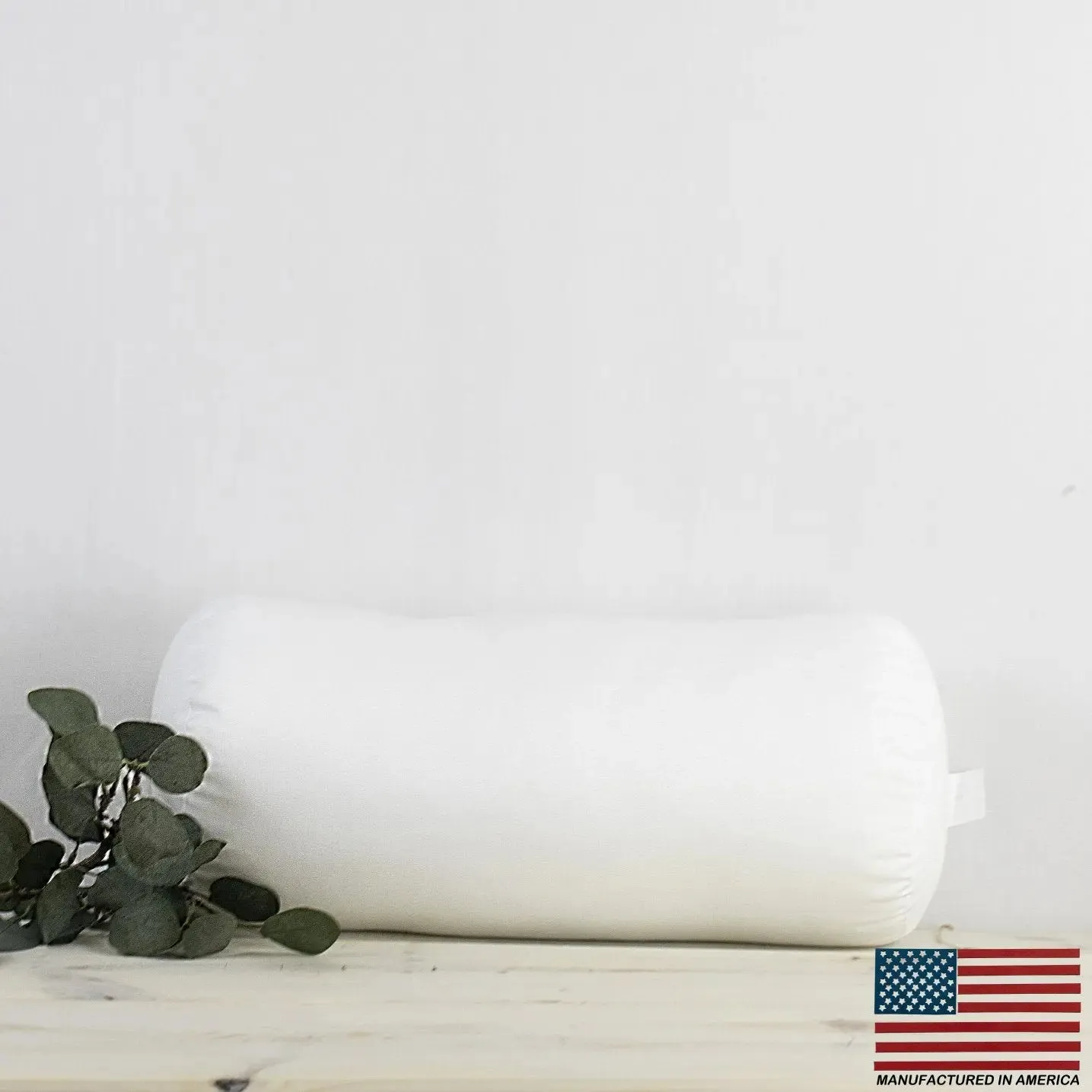 6x24 | Bolster Angel Hair Insert | Indoor Outdoor Down Alternative Hypoallergenic Pillow Insert | Quality Insert | Premium Insert