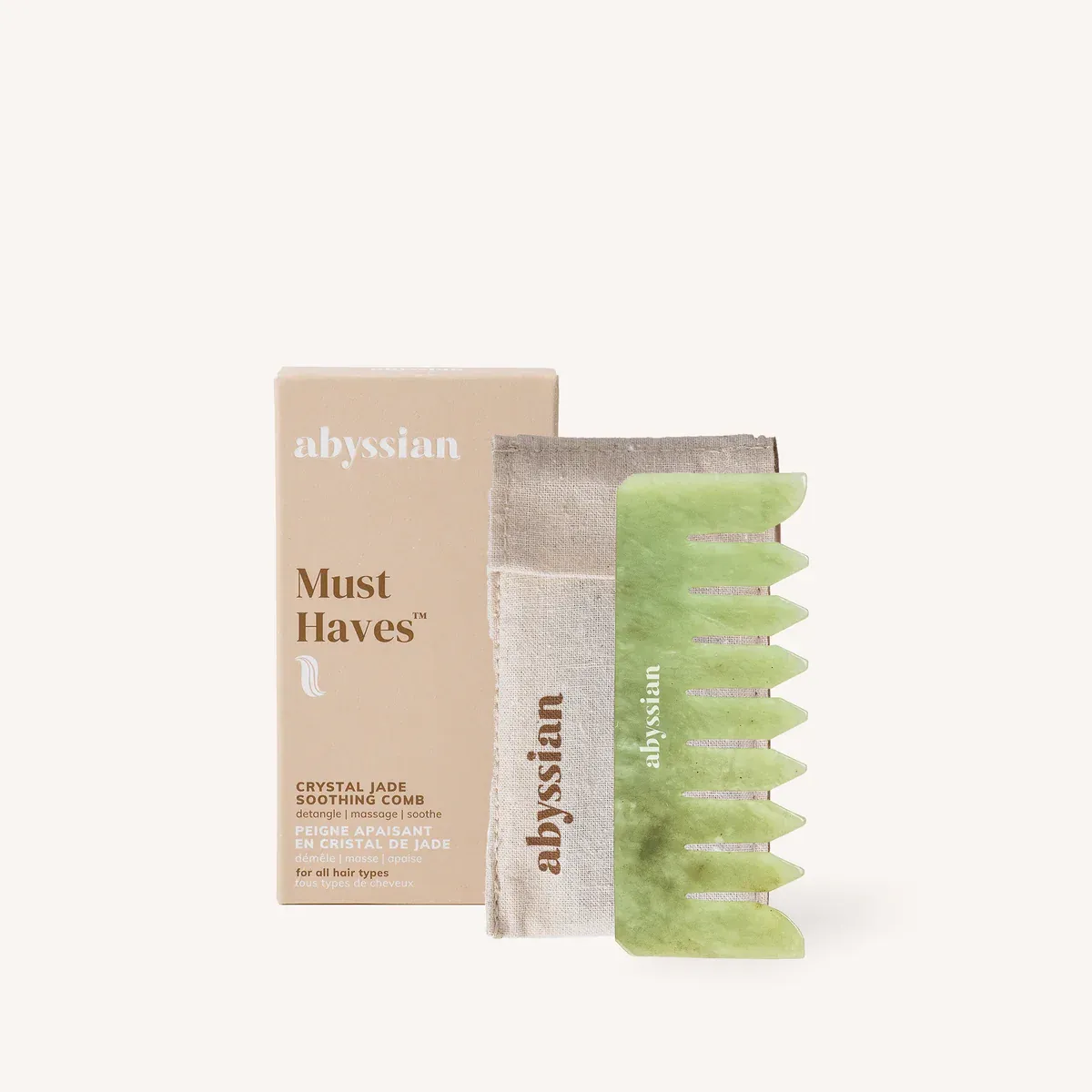 Abyssian Crystal Jade Soothing Comb