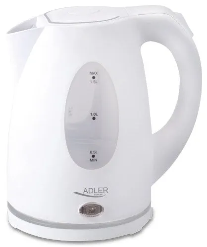 Adler Ad1207 Electric Kettle 1.5 L White 2000 W