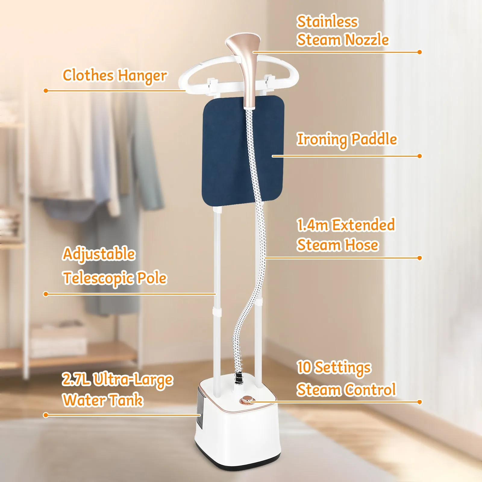 Advwin Garment Steamer 10 Steam Levels