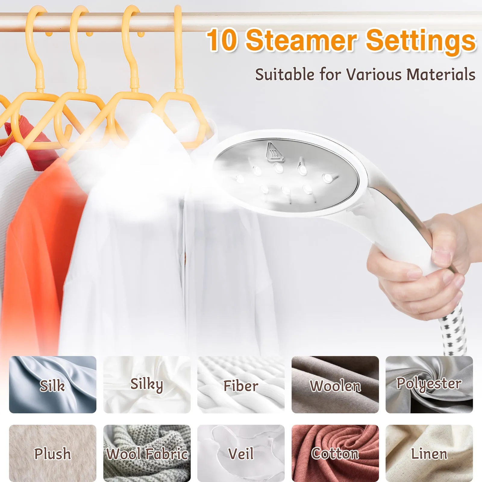 Advwin Garment Steamer 10 Steam Levels