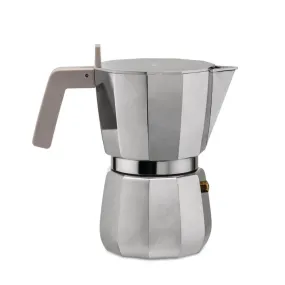 Alessi Moka 6 Cup Stovetop Espresso Maker, Grey