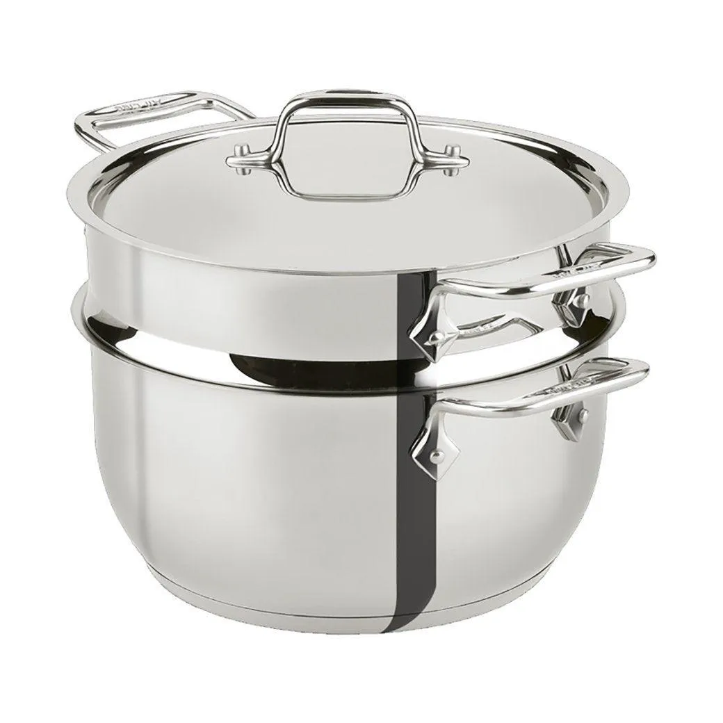 All-Clad Stainless Steel 5 Qt Steamer Pot with Insert