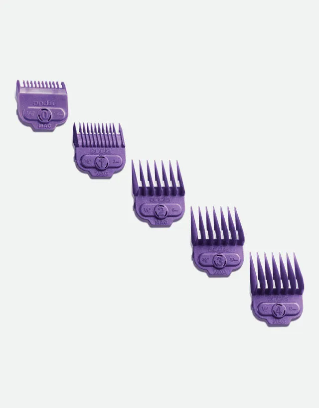 Andis - Single Magnetic Comb Set, Small, 0 - 4