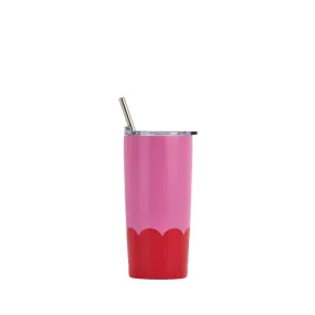 Annabel Trends Watermate Smoothie Cup Wave Pink/Red 500ml