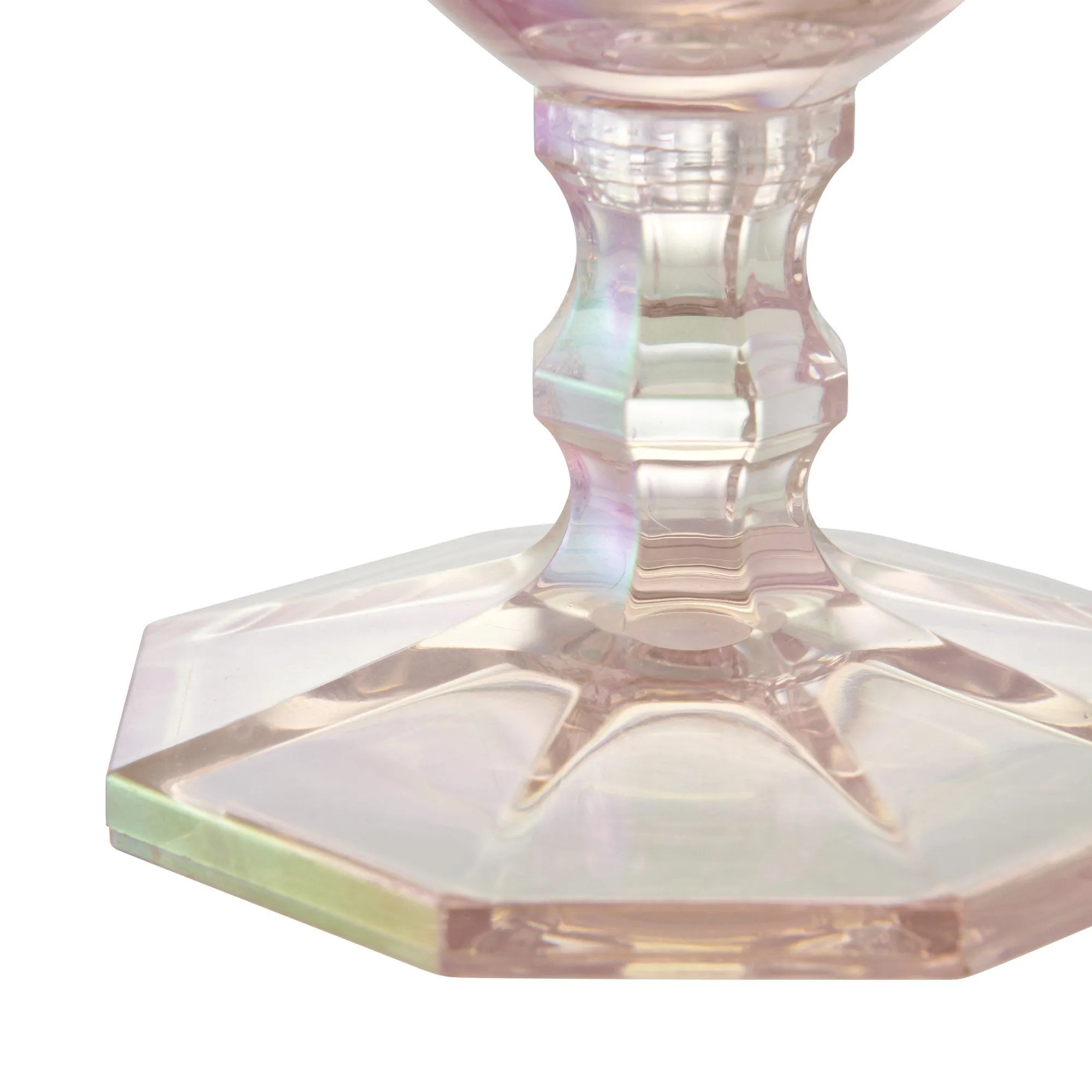 Aurora Plastic Goblet Light Pink