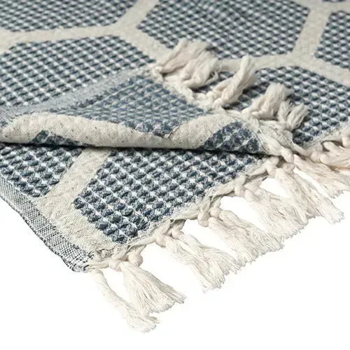 Avery 80295DBU Dark/Blue Throw Blanket