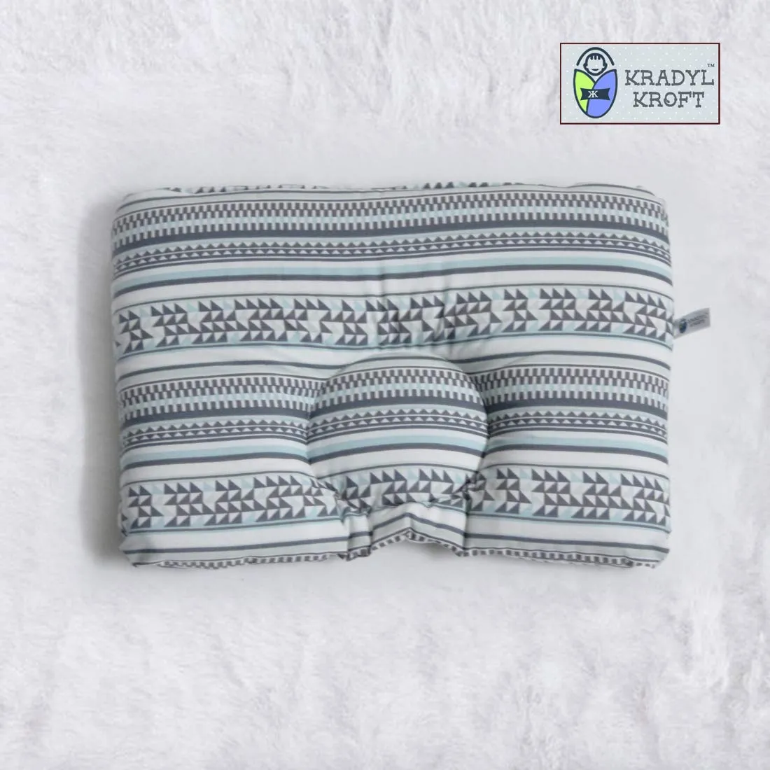 Aztec New Born Pillow | Baby Pillow | Head Shaping Pillow