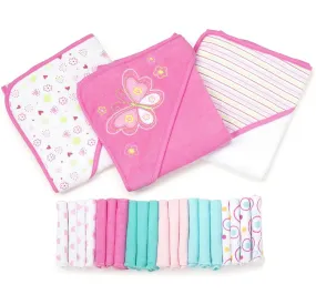 Baby Towel & Wash Cloth Set