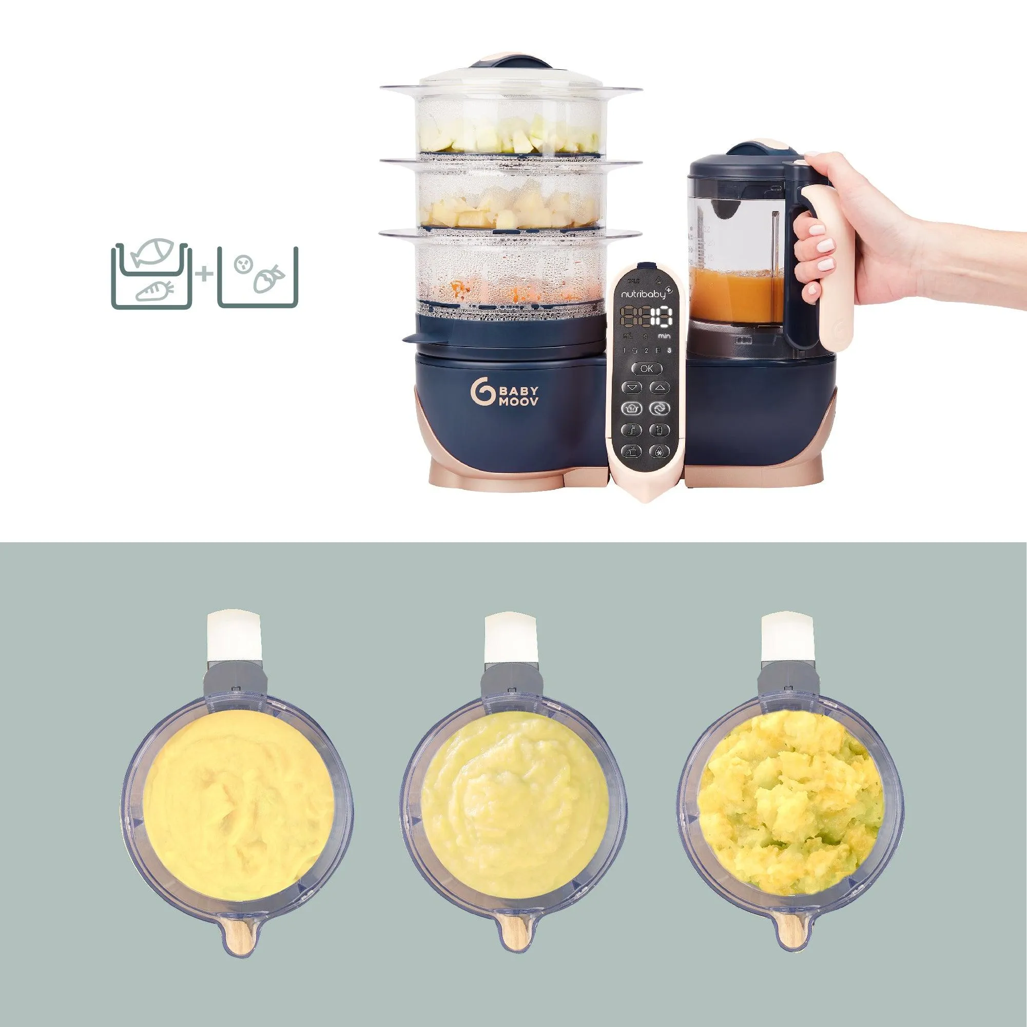 Babymoov Nutribaby  XL Baby Food Maker