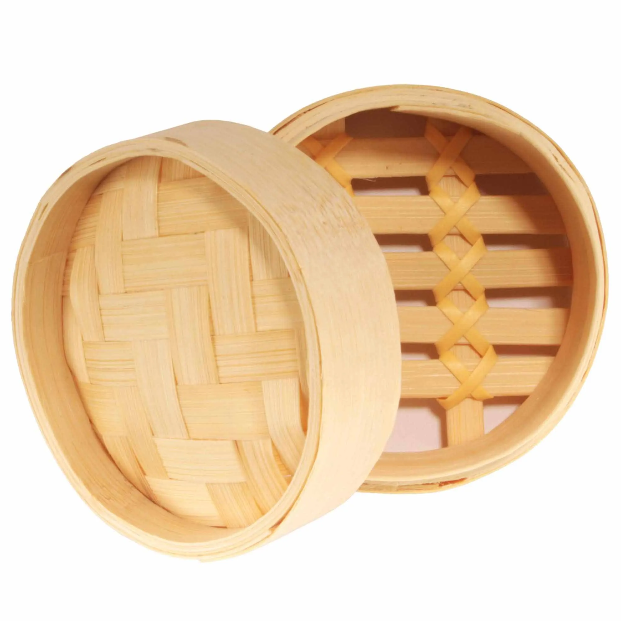 Bamboo Mini Steamer with Lid