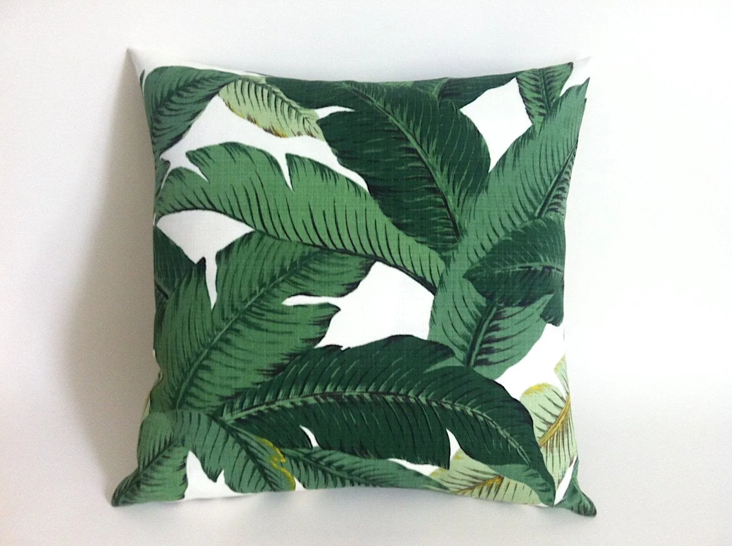 Banana Leaf Outdoor Zipper Pillow Cover