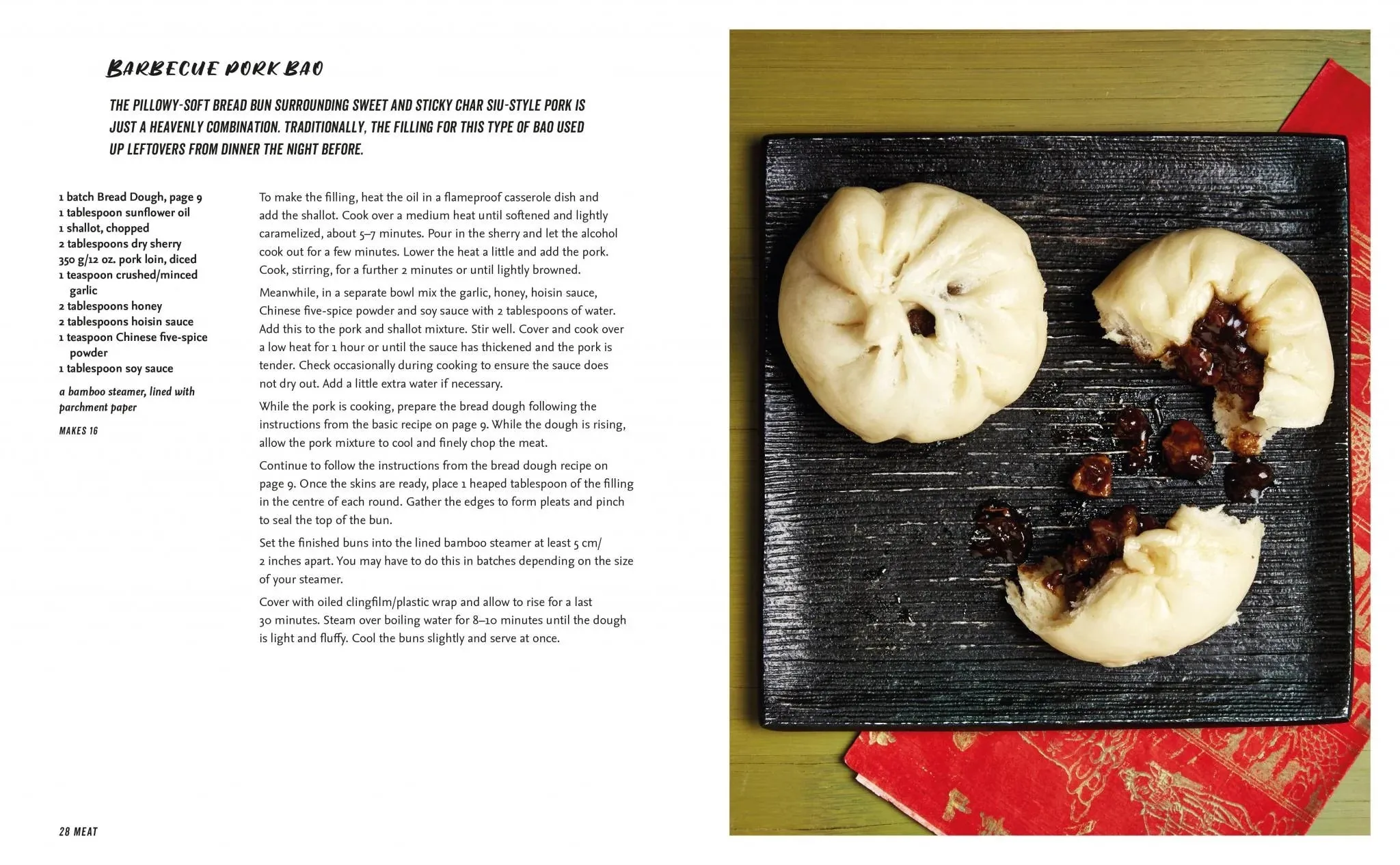 Bao cook book