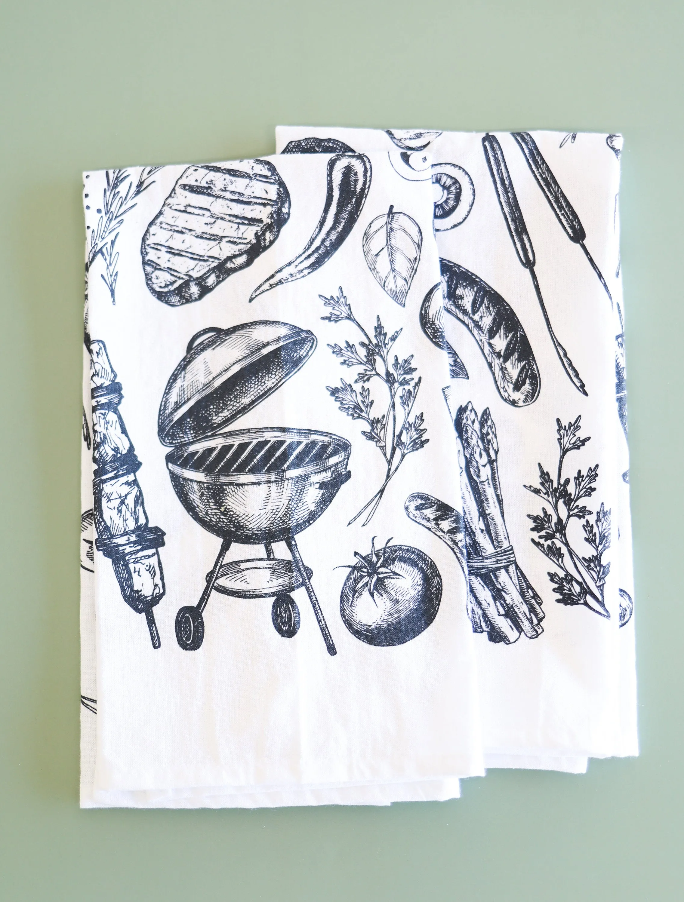 BBQ Grilling Tea Towel