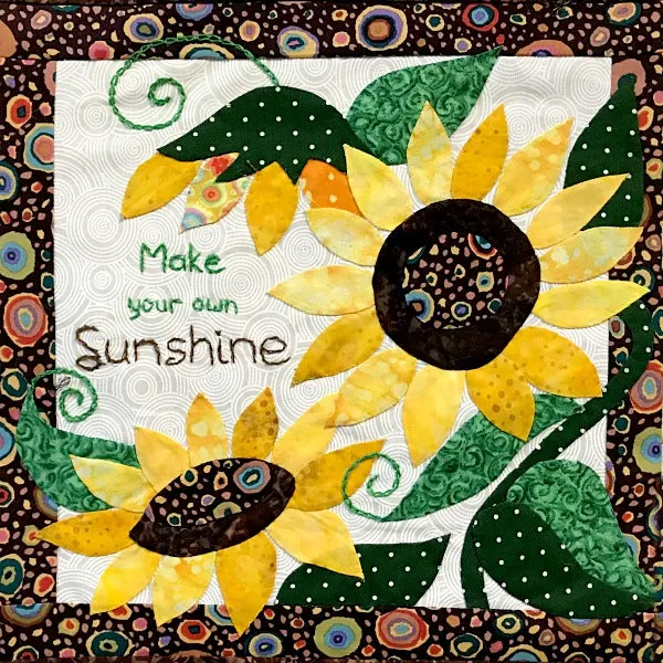 Bench Pillow Series- Make Your Own Sunshine (September)