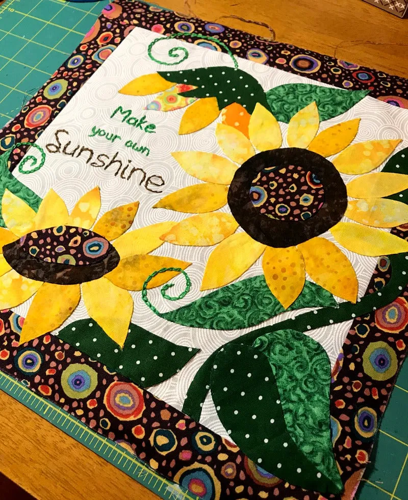 Bench Pillow Series- Make Your Own Sunshine (September)