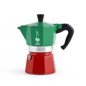 Bialetti Moka Express Italia Stovetop Espresso Maker, 3 Cup