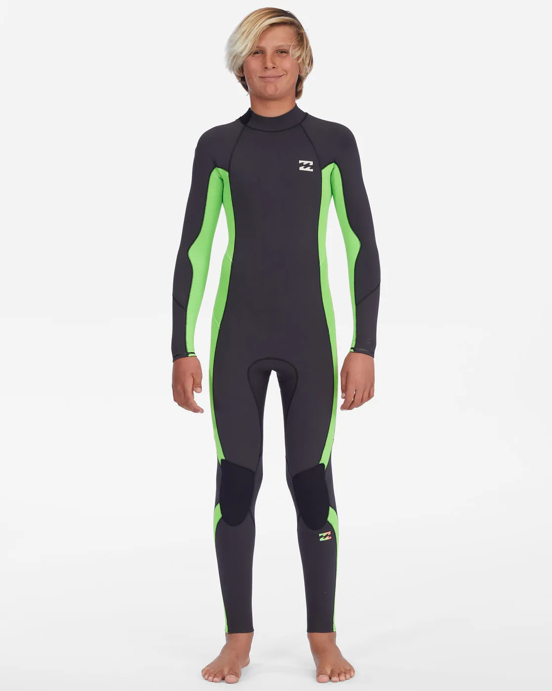 Billabong Boys 8-16 3/2 Absolute Back Zip Steamer