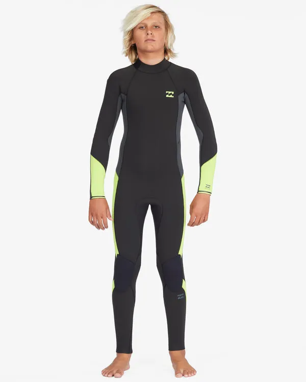 Billabong Boys 8-16 3/2 Absolute Back Zip Steamer