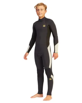 Billabong Boys 8-16 4/3 Absolute Back Zip Steamer