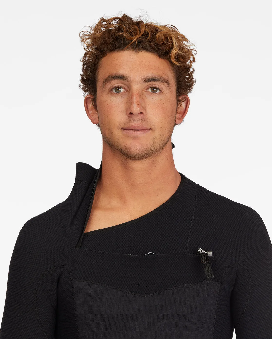 Billabong Mens 3/2mm Revolution Chest Zip Steamer