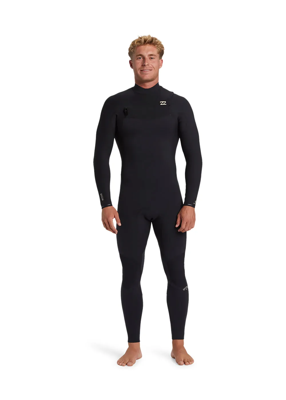 Billabong Mens Revolution Natural 3/2mm CZ Steamer Wetsuit