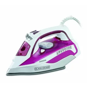 BLACK & DECKER BL-X2400 Steam Iron,2400 Watts, CERAMIC SOLE PLATE