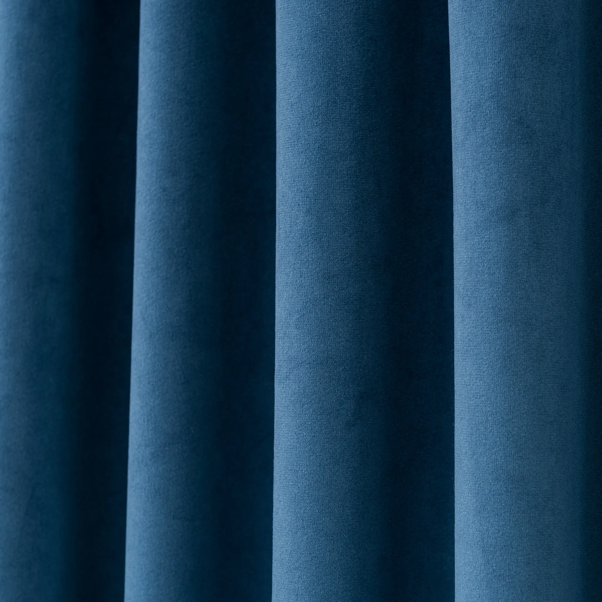 Black Velvet S-Fold Curtain - Custom Sizes and Colors