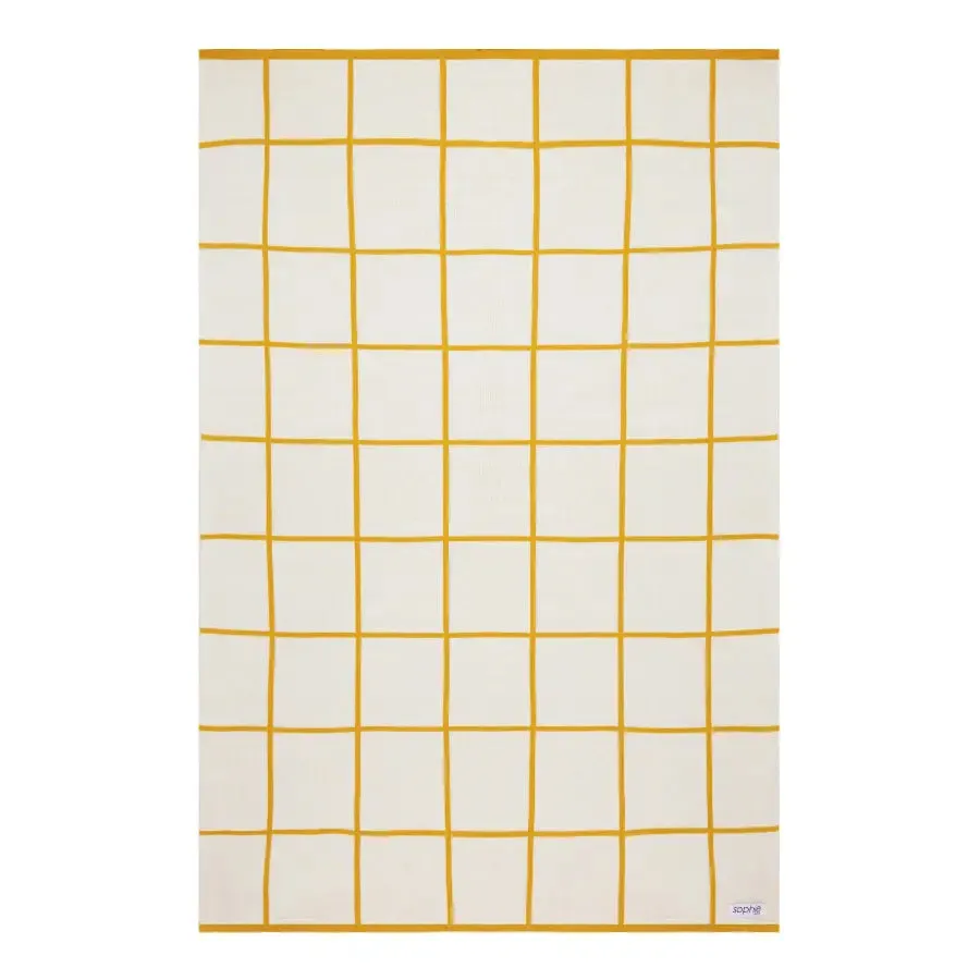 Blanket ''Yellow Grid''