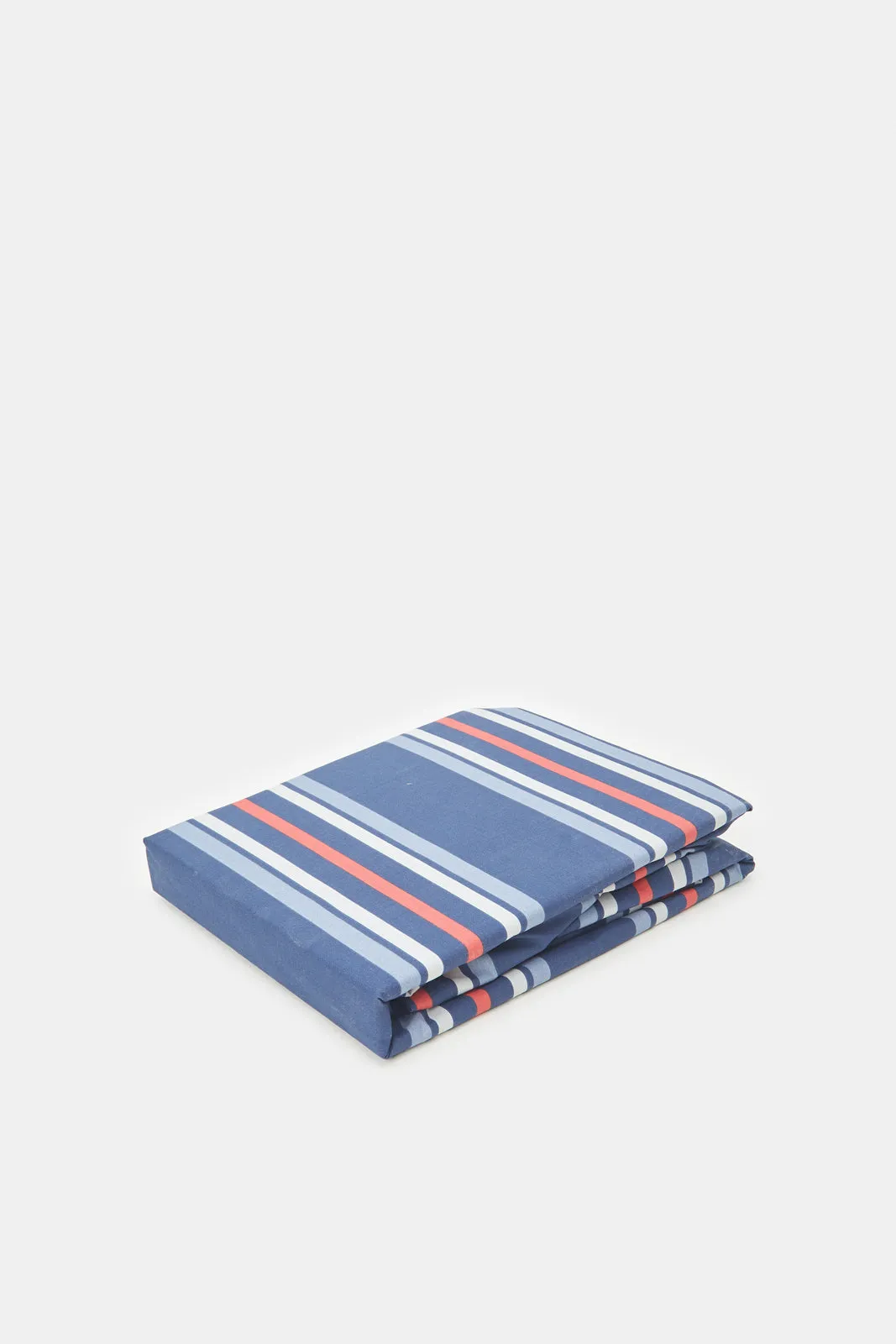 Blue Stripe Printed Fitted Sheet
(Single Size)