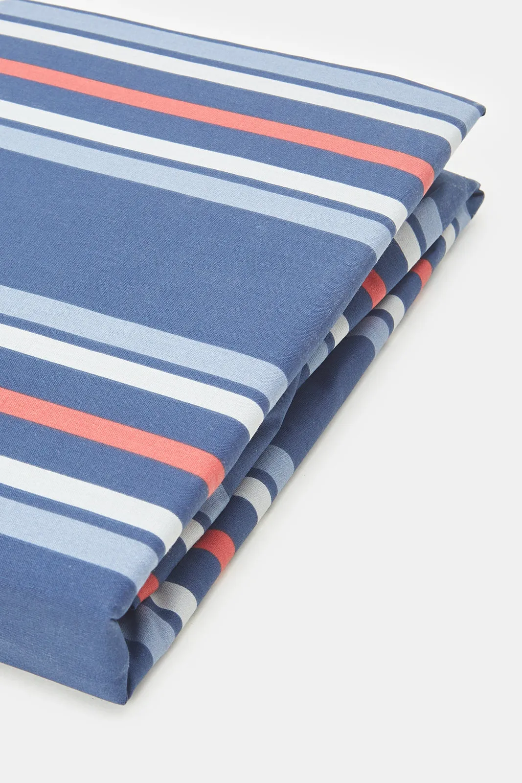 Blue Stripe Printed Fitted Sheet
(Single Size)