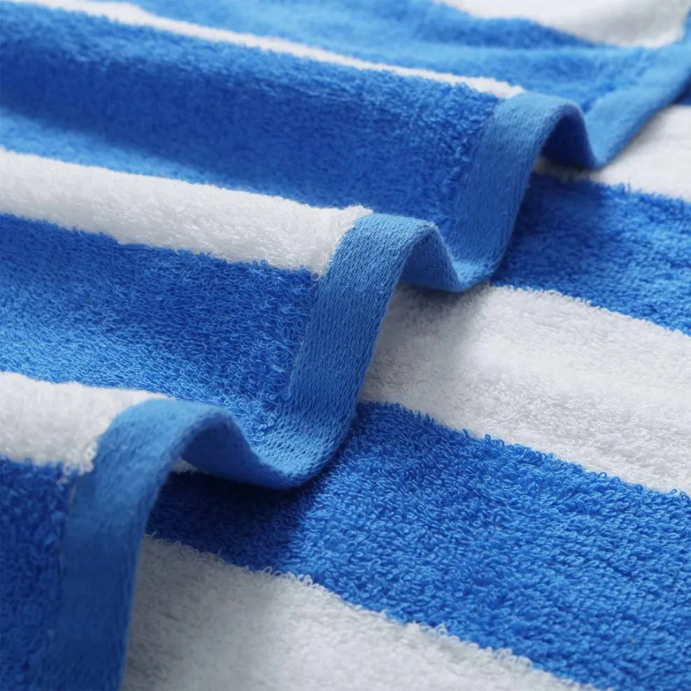 Blue Striped Baby Towels