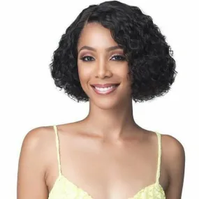 Bobbi Boss: Unprocessed Human Hair Lace Wig - Water Curl 10"