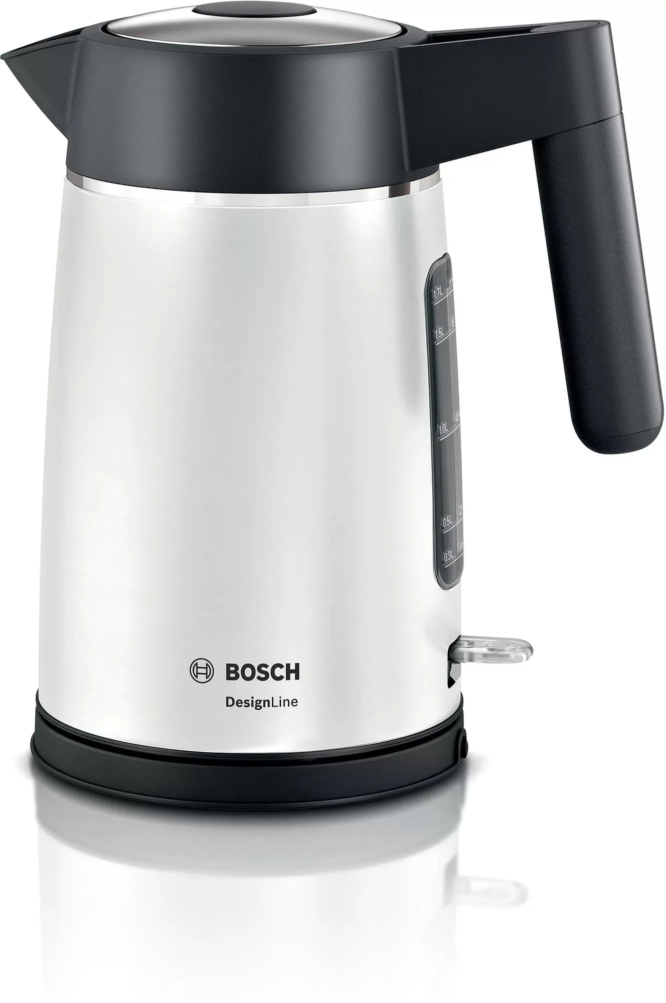 Bosch Designline Electric Kettle 1.7 L 2400 W Black, Silver