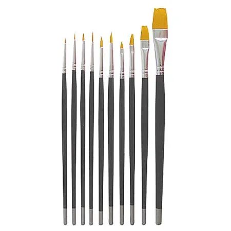 Burmax Debra Lynn Pro 10 Piece Nail Art Brush Set