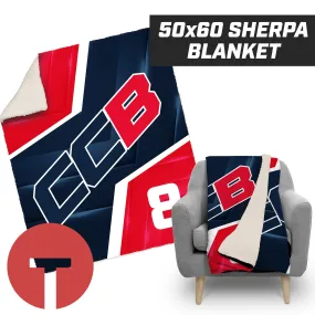 CCB - 50”x60” Plush Sherpa Blanket