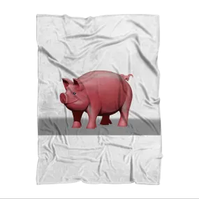 CG Pig Sublimation Throw Blanket