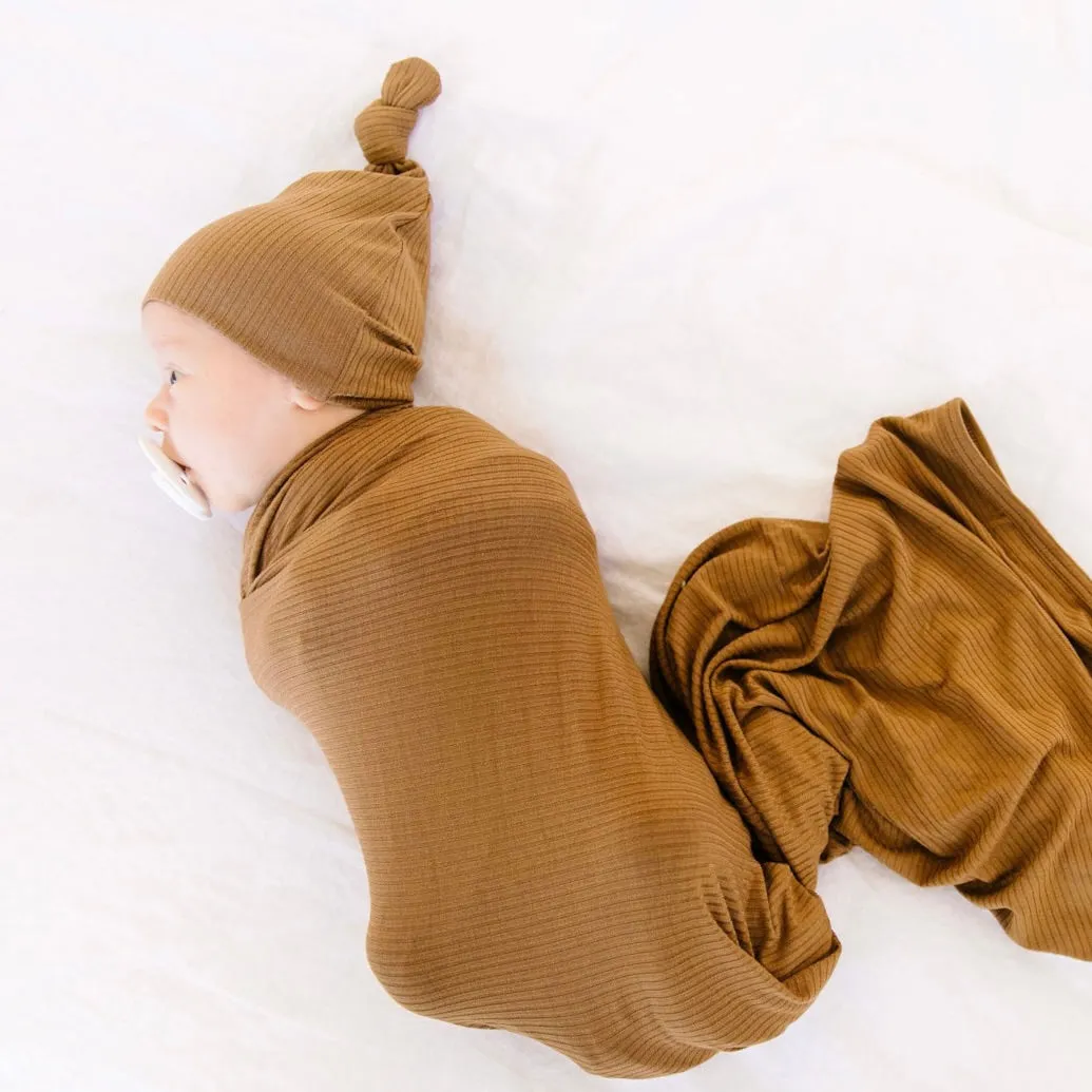 Chandler Ribbed Swaddle Blanket