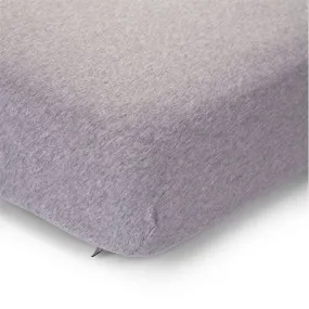 Childhome Fitted Sheet Bed Jersey Melange Grey