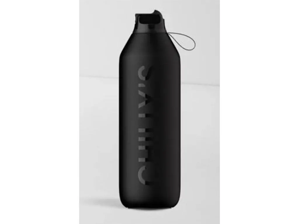 Chillys Flip Bottles Series 2 1 Litre Bottle Abyss Black