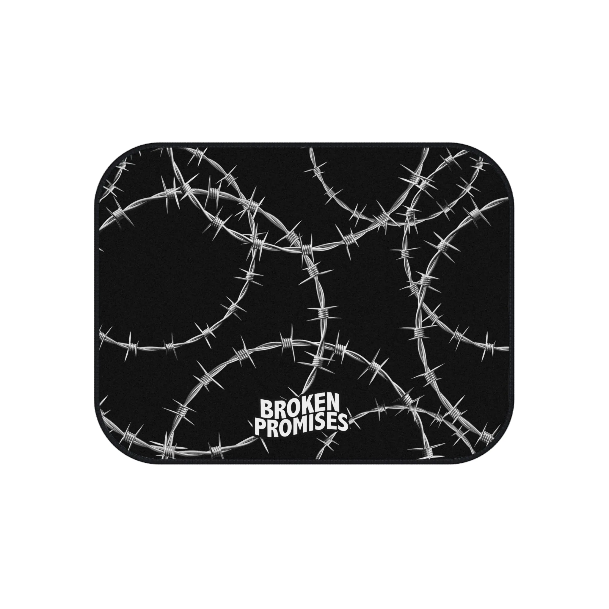 Chrome Wire Car Mats (Set of 4)