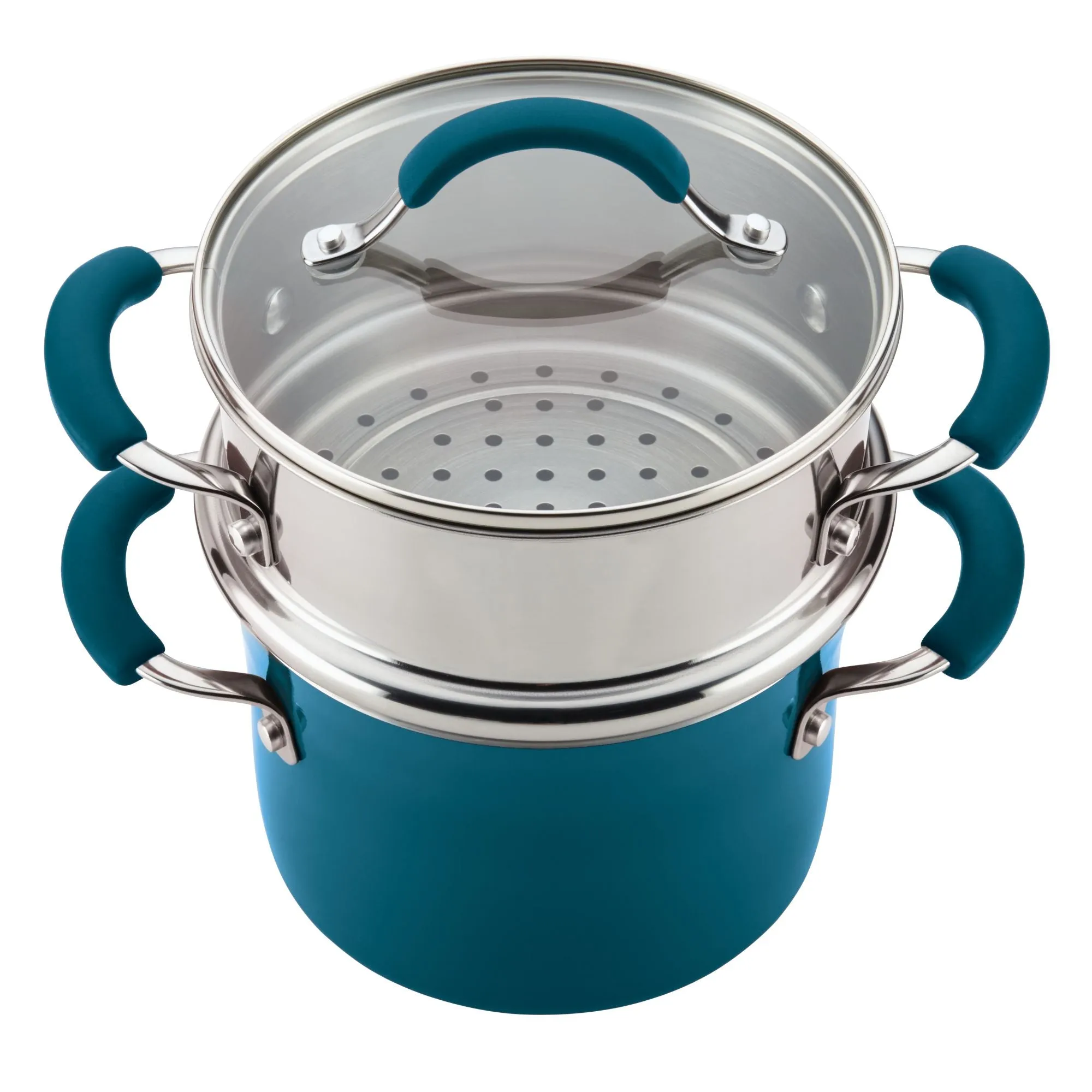 Classic Brights 3-Quart Covered Steamer Set