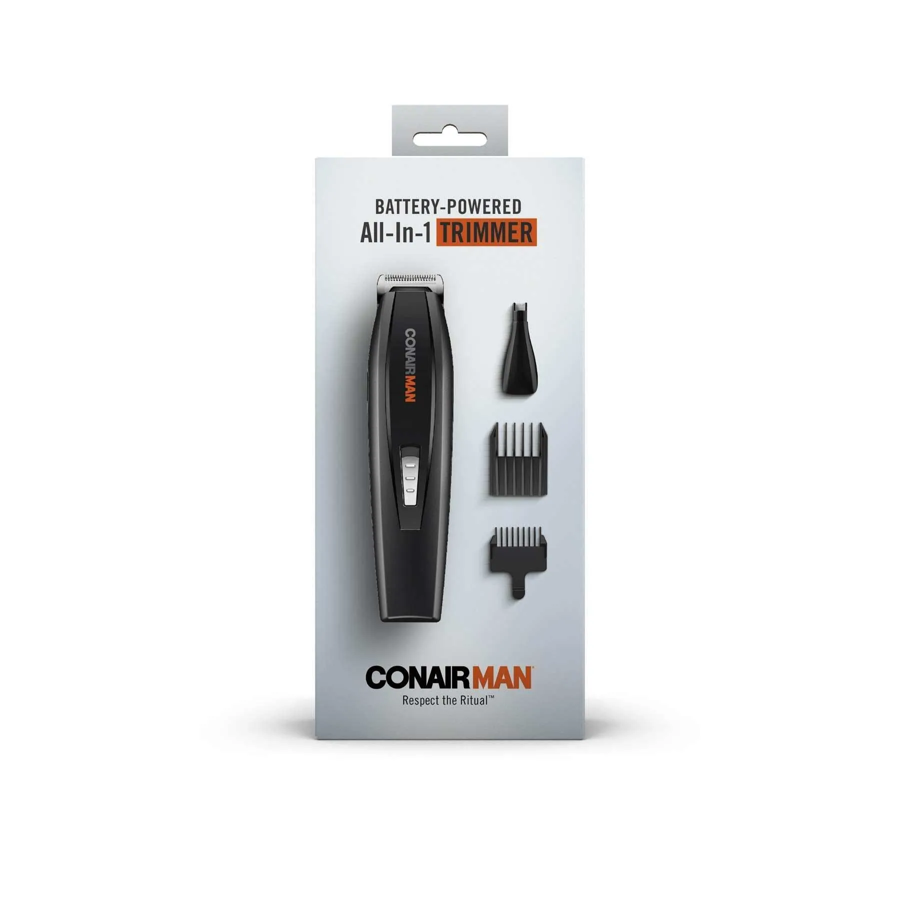 Conair Battery-Powered All-in-1 Beard and Mustache Trimmer